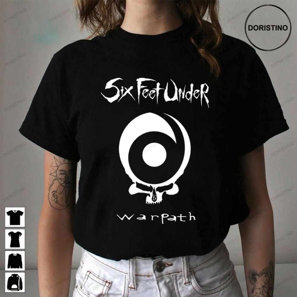 Warpath White Six Feet Under Limited Edition T-shirts